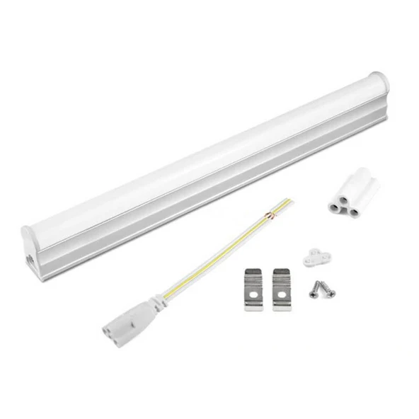 Cata Ct-2467 T5 Bant Armatürü Eklenebilir Anahtarlı10W Ledli Beyaz Kasa Günışığı 3200K 59cm - 3