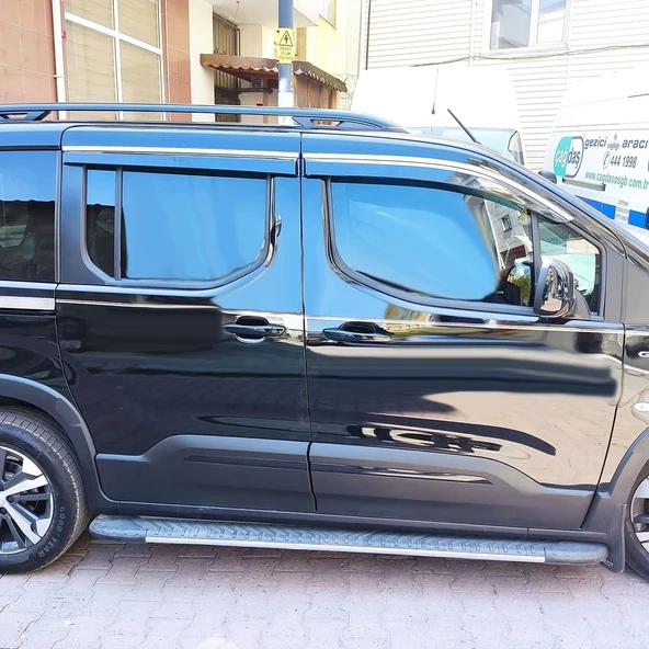 Peugeot Rifter Kromlu Cam Rüzgarlığı 2019-Sonrasi A+ Yeni Dizayn - 4