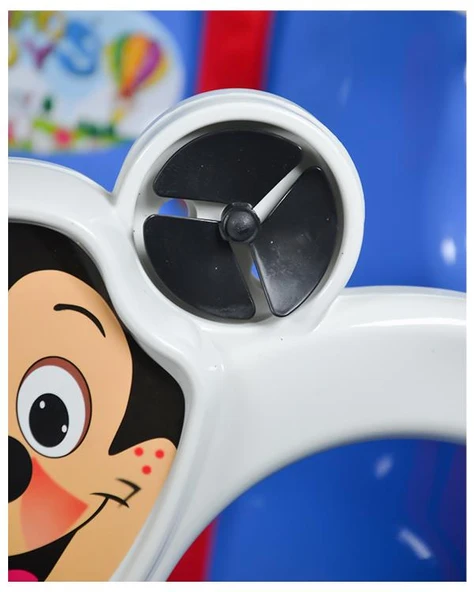 Enhoş Toys Rüzgar Gülü Salıncak Mavi EY7250 - 3