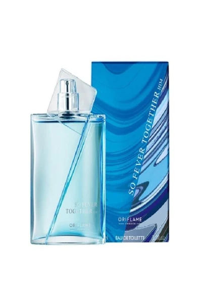 Oriflame Erkek Parfümü So Fever Together Edt 75 ml (Mavi)