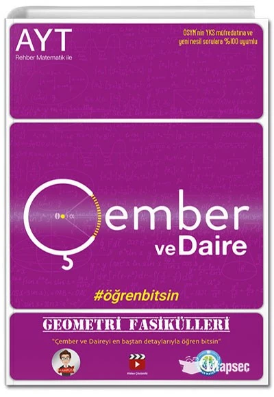 AYT Çember ve Daire Geometri Fasikülleri Tonguç Akademi