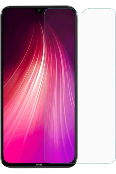 Glazef Redmi Note 8 Ekran Koruyucu Uyumlu Tam Uyumlu Temperli Cam Ekran Koruyucu Kırılmaz Cam