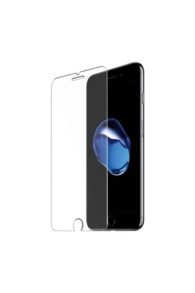 Glazef İphone 7 Uyumlu Tam Kapatan Temperli Cam Ekran Koruyucu Kırılmaz Cam