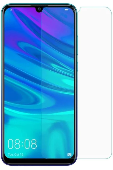 Glazef Huawei P Smart 2019 Ekran Koruyucu Uyumlu Tam Uyumlu Temperli Cam Kırılmaz Cam