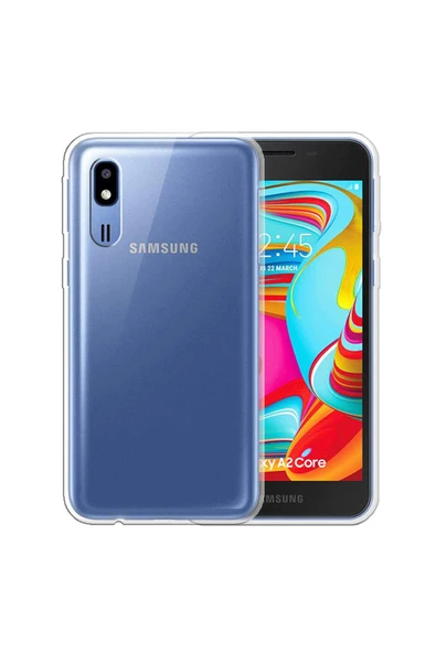 Glazef Samsung Galaxy A2 Core Ekran Koruyucu Cam Tam Uyumlu Temperli Cam Kırılmaz Cam