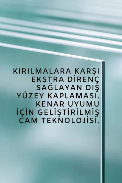 Glazef Samsung Galaxy A05S Ekran Koruyucu Cam Tam Uyumlu Temperli Cam Kırılmaz Cam - 3