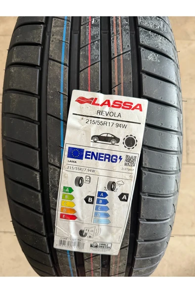 LASSA / 215/55R17 (REVOLA) 2025 YAZ LASTİĞİ