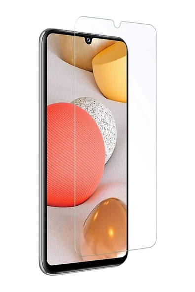 Glazef Samsung A04 Ekran Koruyucu Uyumlu Tam Uyumlu Temperli Cam Ekran Koruyucu Kırılmaz Cam