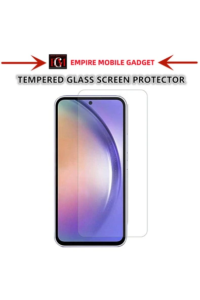 Glazef Samsung Galaxy A24 Ekran Koruyucu Cam Tam Uyumlu Temperli Cam Kırılmaz Cam - 1