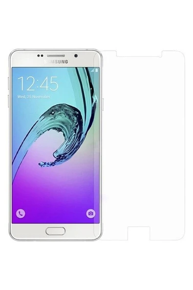 Glazef Samsung Galaxy J3 Pro Ekran Koruyucu Cam Tam Uyumlu Temperli Cam Kırılmaz Cam