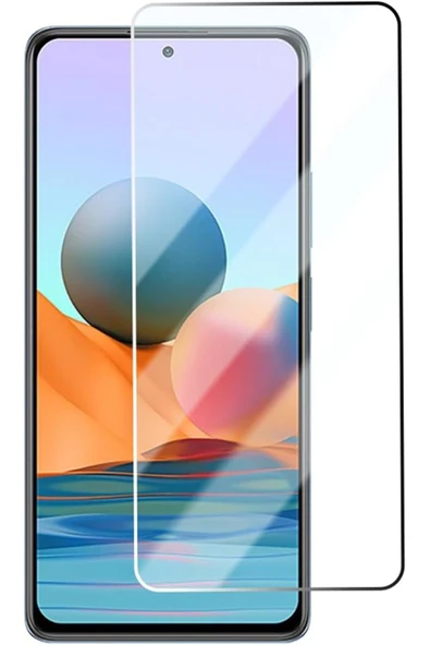 Glazef Redmi Note 11 Ekran Koruyucu Uyumlu Tam Uyumlu Temperli Cam Ekran Koruyucu Kırılmaz Cam