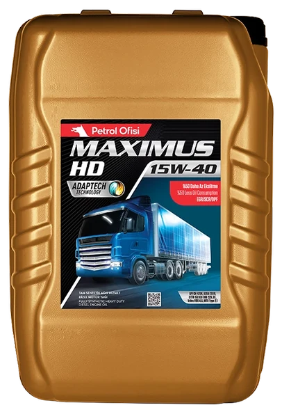 Maximus HD 15/40 Ağır Hizmet Motor Yağı - 2025