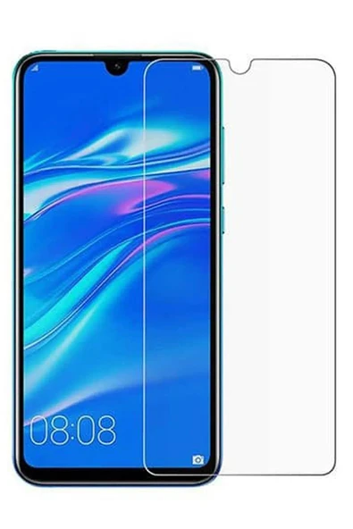 Glazef Huawei Y7 2019 Ekran Koruyucu Cam Tam Uyumlu Temperli Cam Kırılmaz Cam