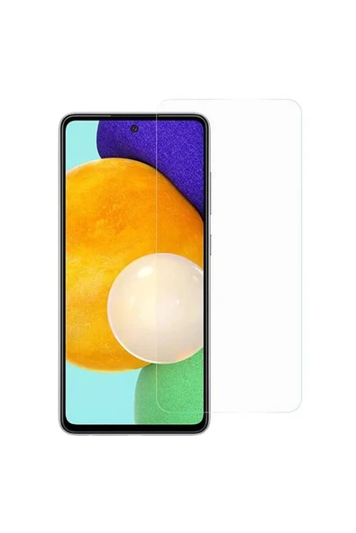 Glazef Samsung Galaxy A73 Ekran Koruyucu Cam Tam Uyumlu Temperli Cam Kırılmaz Cam