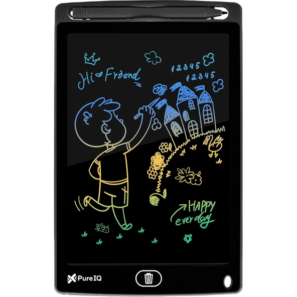 8.5'' LCD Dijital Yazı Tahtası Kalemli Writing Table Baıbıan Siyah Yeşil Black Green - 4