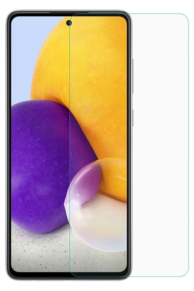 Glazef Samsung A72 Ekran Koruyucu Uyumlu Tam Uyumlu Temperli Cam Ekran Koruyucu Kırılmaz Cam - 1