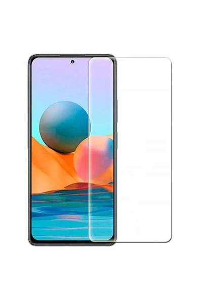 Glazef Redmi Note 10s Ekran Koruyucu Cam Tam Uyumlu Temperli Cam Kırılmaz Cam