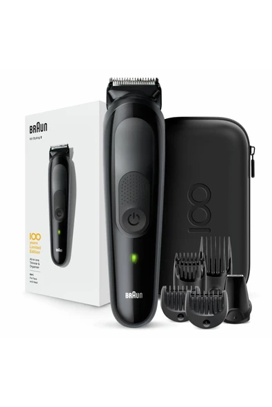 Braun Mgk 5045 100. Yıl Özel Mx Serisi Erkek Bakım Kiti, 5 Ek Ataçman, Saç&sakal Düzeltici