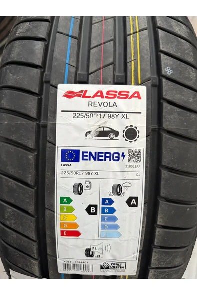 LASSA / 225/50R17 (REVOLA XL) 2025 YAZ LASTİĞİ