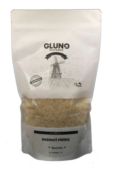Gluno Glutensiz Basmati Pirinç 500g ürün görseli 1