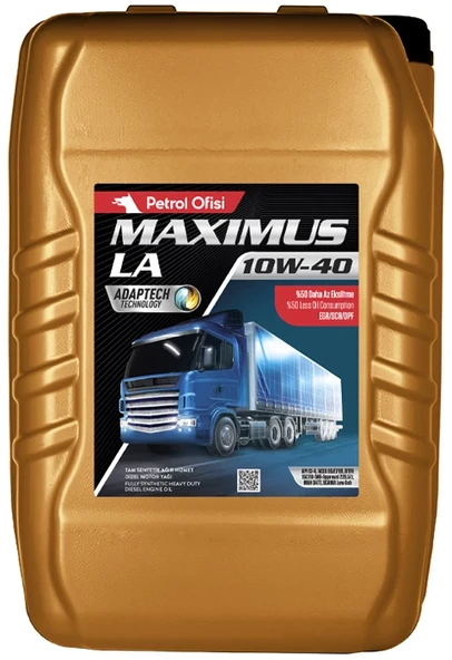 Maximus LA 10W-40 Ağır Hizmet Motor Yağı - 2025