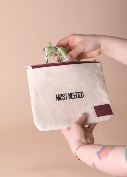 KYND Most Needed Fermuarlı Organizer Çanta 23x16 cm - Resim 3