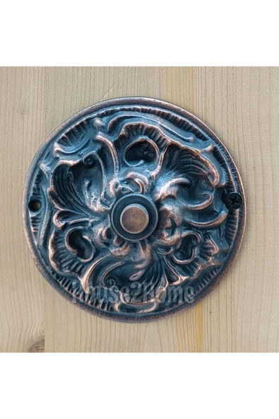 HOUSE2HOME El Yapımı Pirinç Kapı Zili Bakır ürün görseli