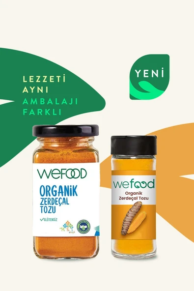 Wefood Organik Zerdeçal Tozu 55 gr 4'lü - Resim 2