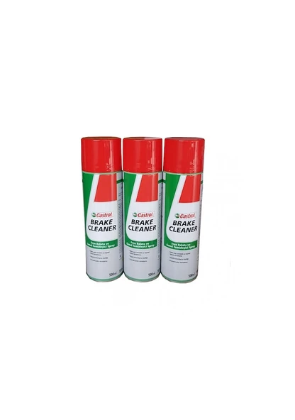 Castrol Fren Balata Ve Genel Temizleyici Sprey 500 Ml 3Lü Set
