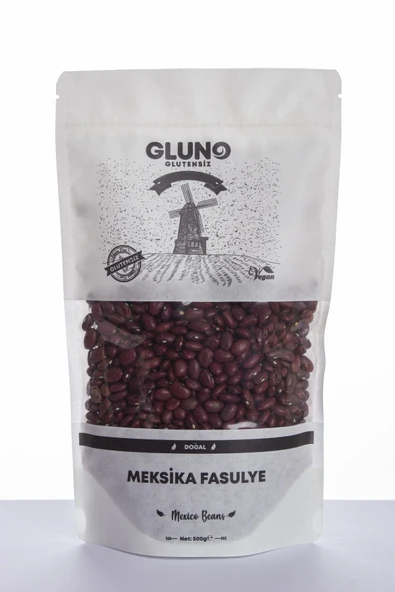 Gluno Glutensiz Meksika Fasulye 500g - 1