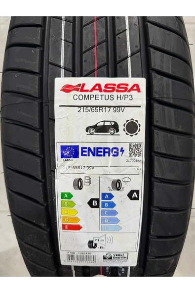 LASSA / 215/65R17 (COMPETUS H/P3) 2025 YAZ LASTİĞİ