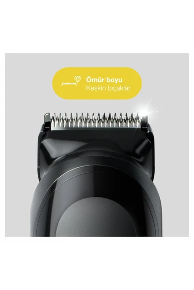 Braun Mgk 5045 100. Yıl Özel Mx Serisi Erkek Bakım Kiti, 5 Ek Ataçman, Saç&sakal Düzeltici - 5