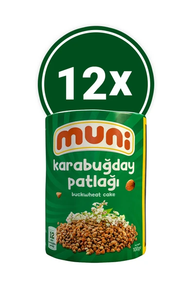 muni Karabuğday Patlağı 12'li