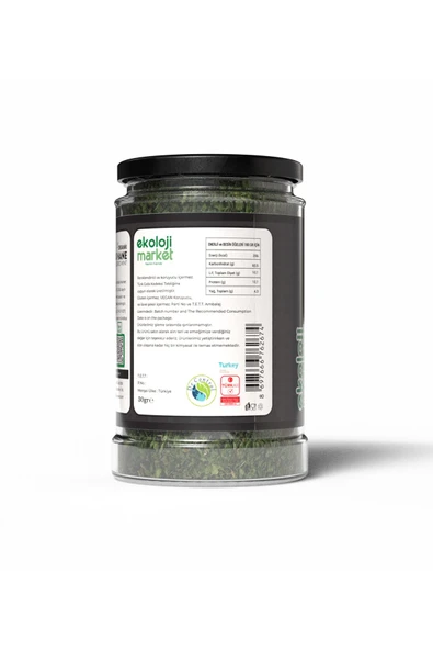 Ekoloji Market Organik Glutensiz Kavanoz Nane 30 gr - 2