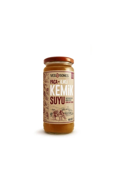 Veg&Bones Veg Bones Paça Ilikli Kemik Suyu 480 ml - 2