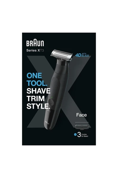 Braun Series X XT 3100 Sakal Şekillendirme ve Tıraş Makinesi - 7