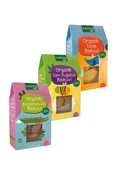 Wefood Kids Bisküvi Deneme Paketi