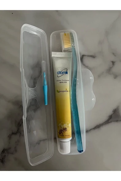 Atomy Altın tozu içeren atomy ekstra yumuşak seyahat kiti kore markası
