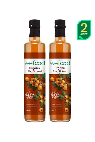 Wefood Organik Alıç Sirkesi 500 ml 2'li