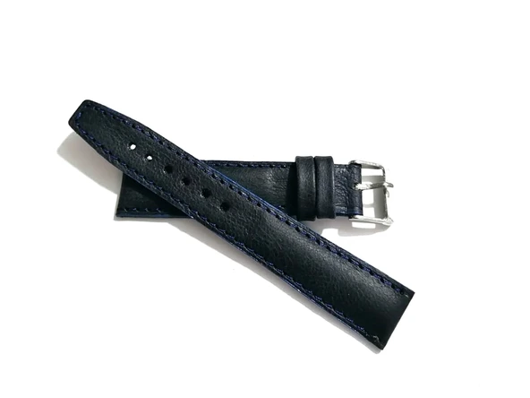 Fado Her Saate Uygun 18 MM Hakiki  Dana Derisi   ( 259 )  mavi
