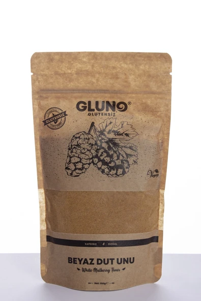 Gluno Glutensiz Beyaz Dut Unu 250 gr