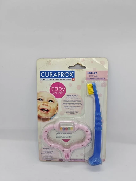 TechTic Curaprox Curababy Bebek Diş Fırçası ve Diş Kaşıma Seti - 6