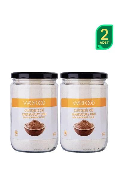 Wefood Glutensiz Çiğ Karabuğday Unu 350 gr 2'li