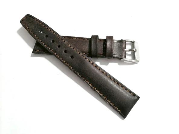 Fado Her Saate Uygun 18 MM Hakiki  Dana Derisi   ( 263) koyu kahve