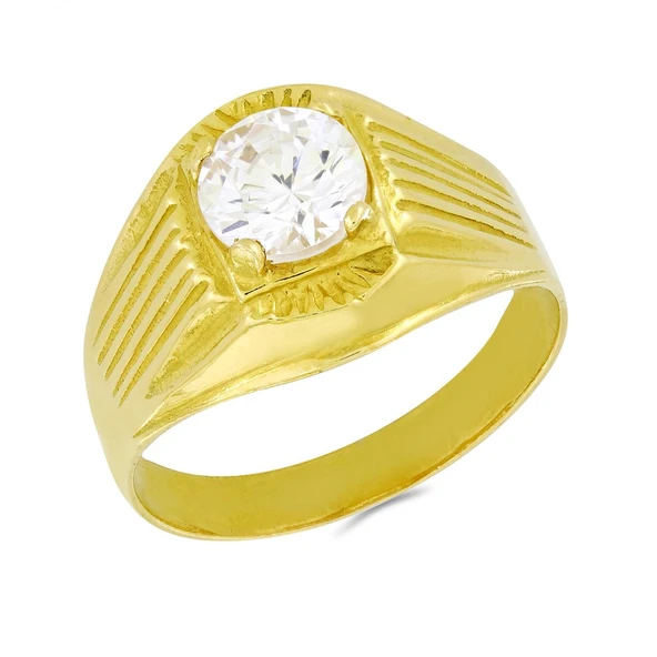 Altın Erkek Yüzük T002266