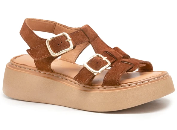 Gedikpaşalı Asy 25Y 1169 Kahve Bayan Ayakkabı Terlik-Sandalet ürün görseli