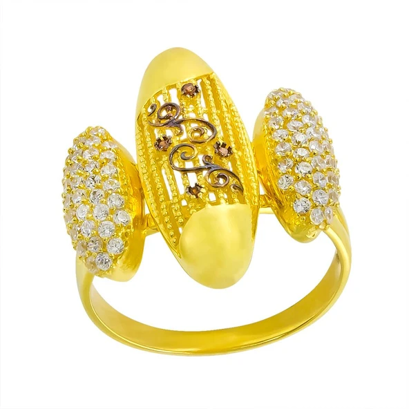 22 Ayar Altın Yüzük  T029335 ürün görseli 1