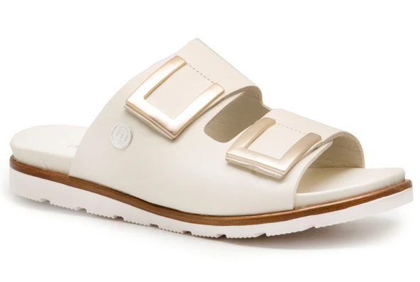 Mammamia D25yt 1235 Bej Bayan Ayakkabı Terlik-Sandalet ürün görseli