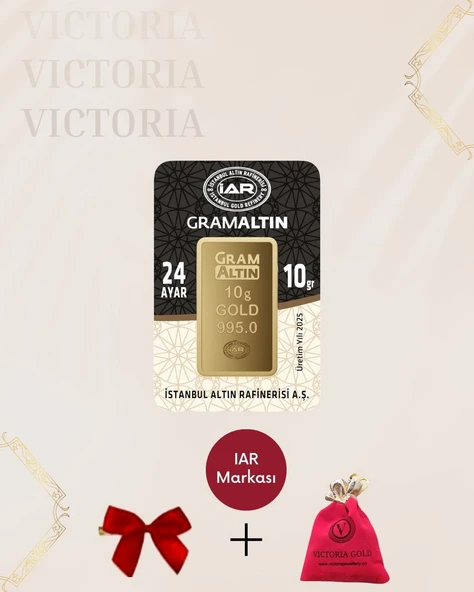 VICTORIA GOLD 1 Adet 10 gr 24 Ayar (995) Altın