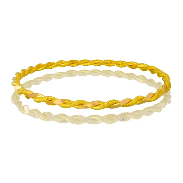 30 gr(gram) 22 Ayar İşçiliksiz Paftalı Burma Bilezik